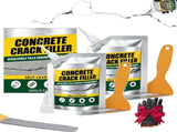Waterproof Concrete Crack Filler & Sealant, 100G Adhesive Repair Compound with Precision Nozzle & V1369-AZ3-W-08076