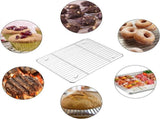 1Pack Kitchen Baking Rack,QZS Small Cooking Rack,Nonstick Wire Grill Net,Stainless Steel Roasting V1189-WXFWAL-20260319-00180