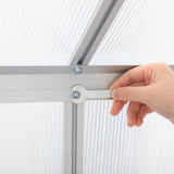 Lambu Greenhouse Aluminium Walk In Green UM1245