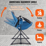 VEVOR Camping Chair Hammock Chair 136 kg Load Capacity Hammock Folding Chair V952-PTTYLSYBTYDC4GBBSV0