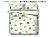 Ramesses White Avocado Kids Advventure 5 Pcs Comforter Set Queen V442-KIT-COMFORTER-AVOCADO-WHITE-QS