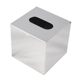 Stainless Steel Tissue Holder Plated Silver Home Bathroom Organizer Wall Mount Waterproof 1Pc V1366-AZ2-W-13916