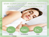 20 Pcs Standard Bed Pillows for Sleeping Soft Down Alternative Hotel Bedding Pillows Inserts for V1258-DP02-C-2269