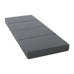 Giselle Bedding Foldable Mattress Folding Foam Single Grey FOAM-MFM-RAFA-GY