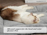 Pet Bed Mat Soft Fleece Pet Bed Dog And Cat Cushion Quilted Pet Bed - Gray - Size 65cm*95cm V1107-136-31399-GRY4
