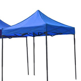 Portable Water-Resistant Gazebo 2x2 M - Blue / With Sidewalls V957-SDGAWHWIWIGASN3526S