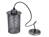 Industrial Style Mesh Lampshade E27 Iron Art Pendant Light Shade for Bar Cafe AC85265VRetro Silver V1294-YM0901-3119210017212