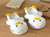 Cartoon Duck Slippers Women Summer Indoor Outdoor PVC Cute Sandals Birthday Gift for Beach Party V1294-YM0717-3117220193013