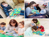 Multicolour Montessori Sensory Busy Board for Kids - Multi-Colour Learning Toy LSB-59219