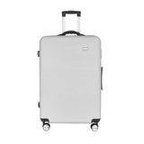 28" Digital Weighing Scale and USB Charging Port Lightweight Luggage Suitcase Silver V915-FB3001-L-SL