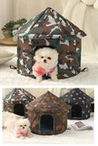 Outdoor Waterproof Cat House - Insulated, Weatherproof, Warm Shelter for Cats, Ideal for Winter V888-ELOSUNG10214