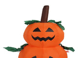 3.9ft Halloween Inflatable 3 Pumpkin Stack Light 100240V Halloween Inflatables Stacked Pumpkins for V1294-YM0901-3115230076511