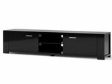Artiss TV Cabinet Entertainment Unit 160cm Black Maxi FURNI-N-MAXI-TV160N-BK-AB