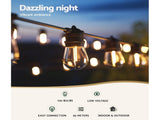 91m Festoon Lights Christmas Fairy String Lights Outdoor Party Garden Decor LIGHT-B-S14-PL-100-WW