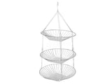 3 Tier Kitchen Hanging Fruit Basket Iron Wire Fruit Vegetable Flower Hanging Storage Basket for V1294-YM0626-3117220280711