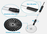2 Pack Beach Sand Sifter with 2 Pcs Mesh Beach Bag, Sand Scoops, Shell Scooper for Beach, V1369-AZ3-W-16447