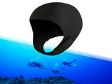 2 Pcs Diving Hood Thermal Wetsuit Hood Cap Swim Caps with Chin Straps Snorkeling Neoprene Surf V1192-AZ-W-2666