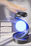 Grey 360&deg Rotating Floating Night Light 7-Color RGB Atmosphere Light USB Rechargeable for V888-ELOSUNG13563