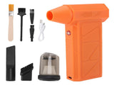 Super Turbo Fan Campin Handheld Dust Cleaner Car Snow Water Barbecue Blower Rechargeable 130000RPM V1294-YM0901-3111250066111