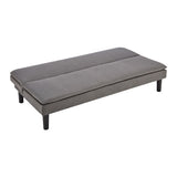 Sarantino 3 Seater Modular Faux Linen Fabric Sofa Bed Couch -Dark Grey SOFA-M2830-LNN-DGY
