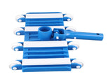 Swimming Pool Vacuum Head with Wheels Removable Adjustable Handle Cleaning Tools V1294-YM0721-3111210079311