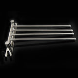 4-swivel Towel Rack Bar Rod Rail Holder Bathroom Kitchen 304 Stainless Steel V1294-YM0727-JY15661