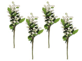 5PCS Artificial Berries Artificial Pip Berry Stems Decoration for Living Room Office White V1294-YM0706-3115230060214
