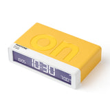 Lexon Flip Classic Reversible Alarm Clock PANTONE - Yellow V398-LD-LR157PT-Y