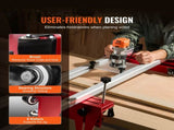 Router Sled, 1625 mm, Portable and Easy to Adjust Slab Flattening Jig, DIY Woodworking Router Sled V952-XBJHGYS64YCGJWHK6V0
