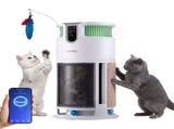LUVIMO Pet Air Purifier H13 HEPA Smart Air Cleaner CADR 350 w/ Cat Toys for Home PET-PURI-SCRATCH01-WH