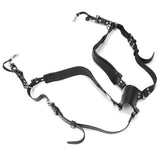 Camera Strap Leather Double Shoulder Harness Strap Photography Accessories for DSLR CamerasBlack V1294-YM0901-3117200124011