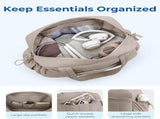 Gym Bag Woman, 24L Carry on Travel Duffle Bag with Wet Pocket, Water Resistant Weekender Bags V1258-DP02-C-1257