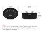 For Wideband Gauge X-Series 30-0300 AFR O2 UEGO Air Fuel Ratio Gauge 2-1/16" AU V201-PRCIAEM-0300-BLKC-AU