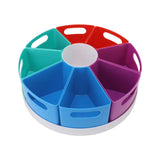 Desk Storage Box 360 Degree Rotating Removable Bins Pen Holder Desktop Stationery Organizer for Pens V1294-YM0901-3117230142711
