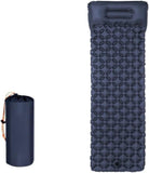 Ultralight Inflatable Camping Sleeping Pad with Built-In Pillow, Waterproof TPU Coating and Compact V1189-LC-KF-00031