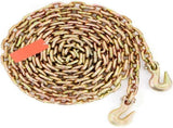Transport Binder Chain, 220 kg Working Load Limit, 3/8'' x 20' G80 Tow Chain Tie Down with Grab V952-ZGTLJZMGDXZYJ7KNJV0