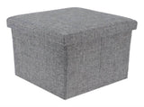 Foldable Storage Ottoman Multifunctional Storage Bench Footstool Seat with CoverBig V1294-YM0901-3117200156312