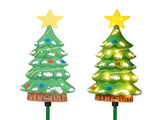 4Pack Outdoor Christmas, Solar-Powered Waterproof LED Stake Sign for Garden, Solar Christmas V1107-CS-FNECN6