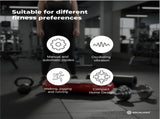 Social Hike 68cm Vibration Plate Machine Full Body Workout Platform Red V238-SUPDZ-48198929286