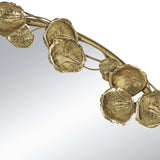 GOLD LEAF DESIGNER WALL MIRROR V742-86335DS