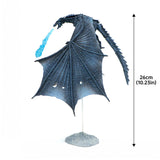 GAME OF THRONES Viserion Ice Dragon Action Figure Statue PVC Toys Boxed Gift V201-QHGMMOREONE010
