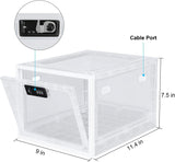 1 Pack Medicine Lock, Lockable Medication Storage Container for Refrigerator, Food Safe Locking V1237-ZY00B0BC8PCXN1