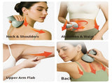 USB Rechargeable Massager 9 Level Adjustable Cupping Therapy Device Home - Gray - Size 01 V1106-110-35584-GRY-01