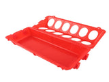 10 Set Flip Top Chick Feeder Waterer Plastic Quail Small Poultry Feeding Tray 12 Trough Dish V1294-YM0901-3111240273311