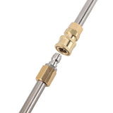 90 Inch Pressure Washer Extension Wand Power Washer Lance with 1/4 Inch Quick Connect for Roof V1294-YM0901-3111240006011