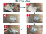 Pack of 12 Waterproof Shower Cover for Dialysis Catheter,Large Port Surgery Incisions Protector V1369-AZ3-W-18987