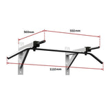 Wall Mounted Chin Up Pull Up Bar Heavy Duty Home Gym Strength Training V63-784845