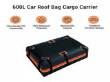 600L Car Roof Bag Cargo Carrier Large Waterproof Rooftop Luggage Rack Storage V63-953991