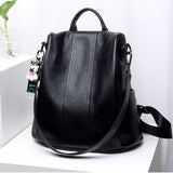 Women Backpack Purse Waterproof dermis Anti-theft Rucksack Lightweight Shoulder Bag, Medium, V1366-AZ2-W-03477