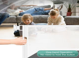 Retractable 1.5M Doorways Hallways Stairs Baby Gate Dog Pet Gate Indoor Outdoor Safety Gates White V324-HO-GATEWH15M